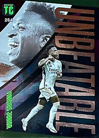 Vinícius Junior 2024 Panini Top UNBEATABLE Green – 2023-24 – Insert