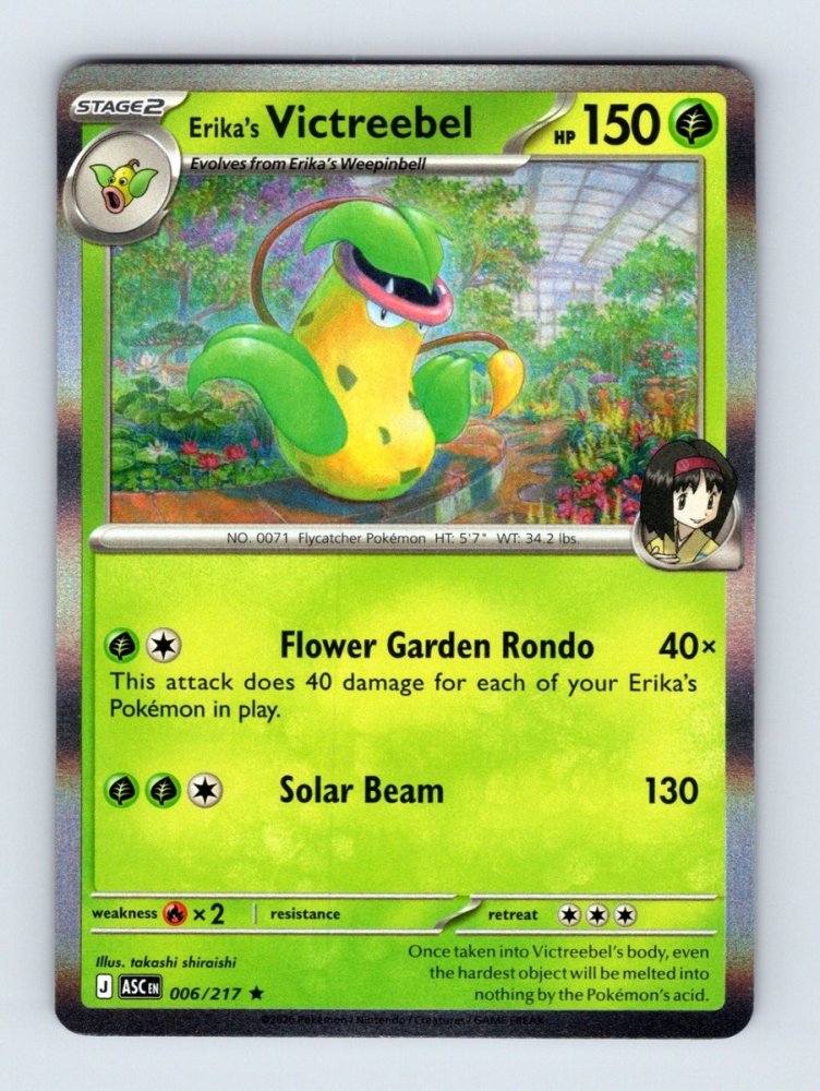 Erika's Victreebel 006/217 Ascended Heroes