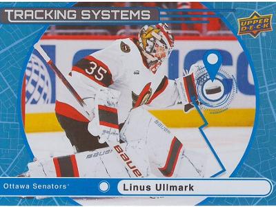 LINUS ULLMARK 25-26 UD Hockey Série1 Tracking System – 2025-26 – Upper Deck – Insert