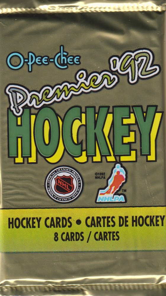 1991-92 O-Pee-Chee Premier - hobby balíček – Upper Deck
