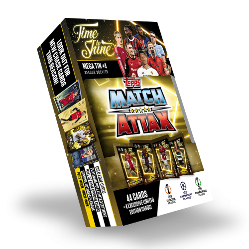 2024-2025 Topps Match Attax Mega Tin 2 - gold
