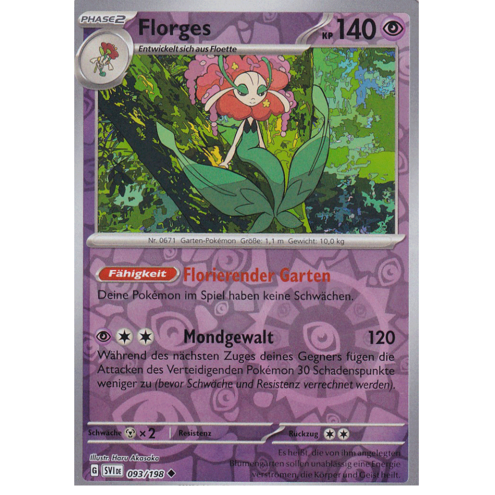 Florges 093/198 Scarlet & Violet