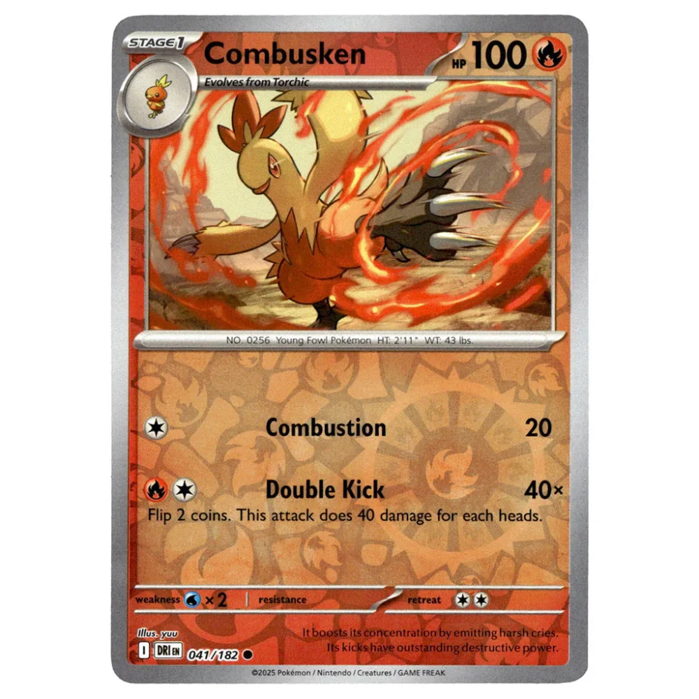 Combusken 041/182 Destined Rivals – Nintendo