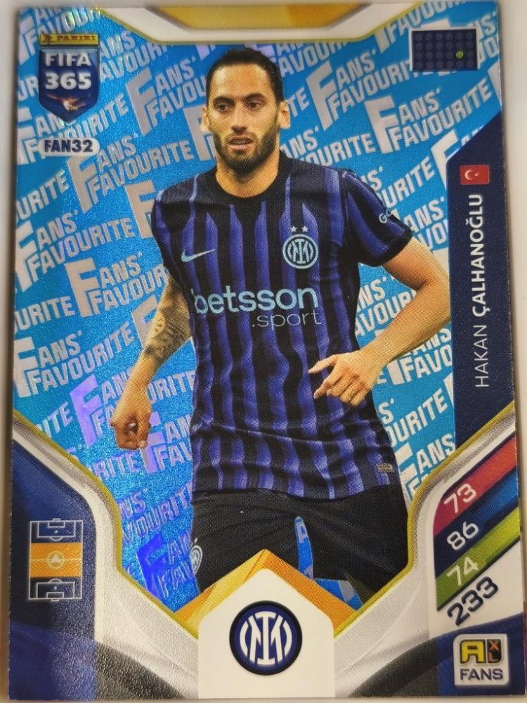 HAKAN CALHANOGLU FIFA 2026 Adrenalyn XL Fan Blue
