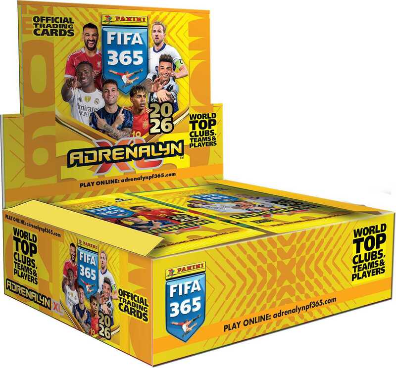 PANINI FIFA 365 2025/2026 - ADRENALYN - karty - BOX (24 ks)