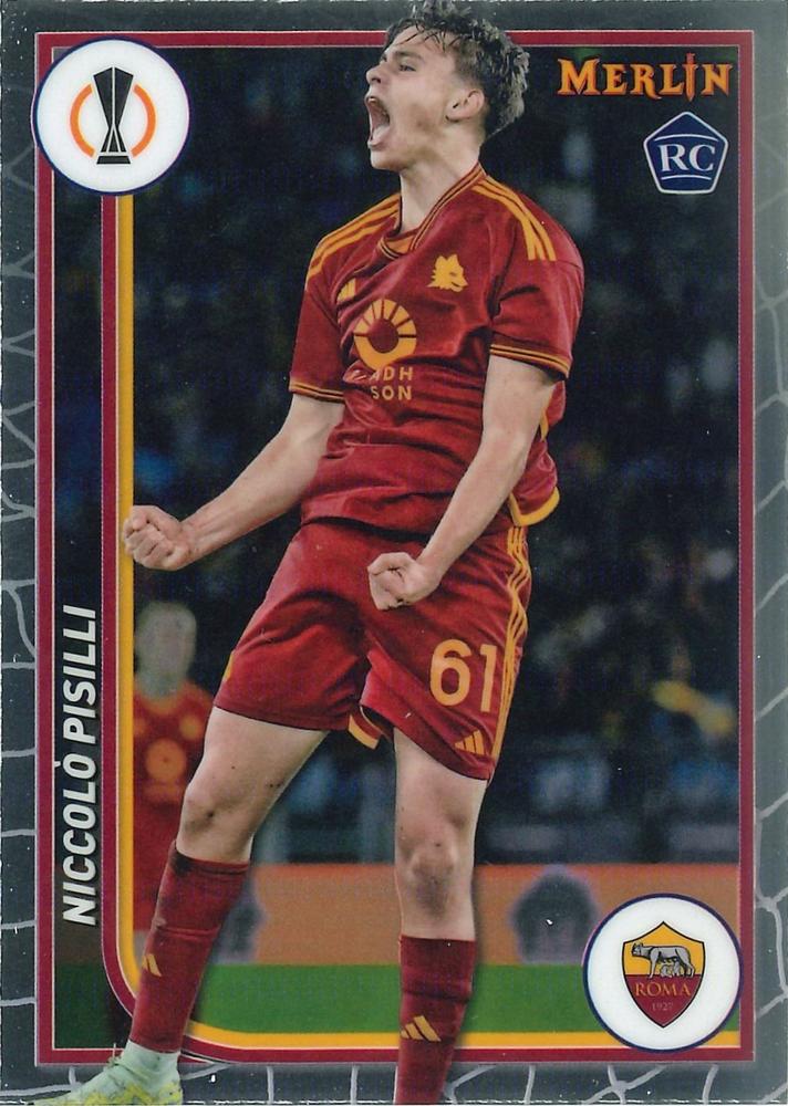 NICCOLA PISILLI 2023-24 Topps Merlin UEFA Club Competitions
