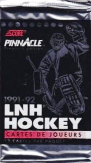 1991-92 Pinnacle Hockey Score Canadian Ed. Balíček