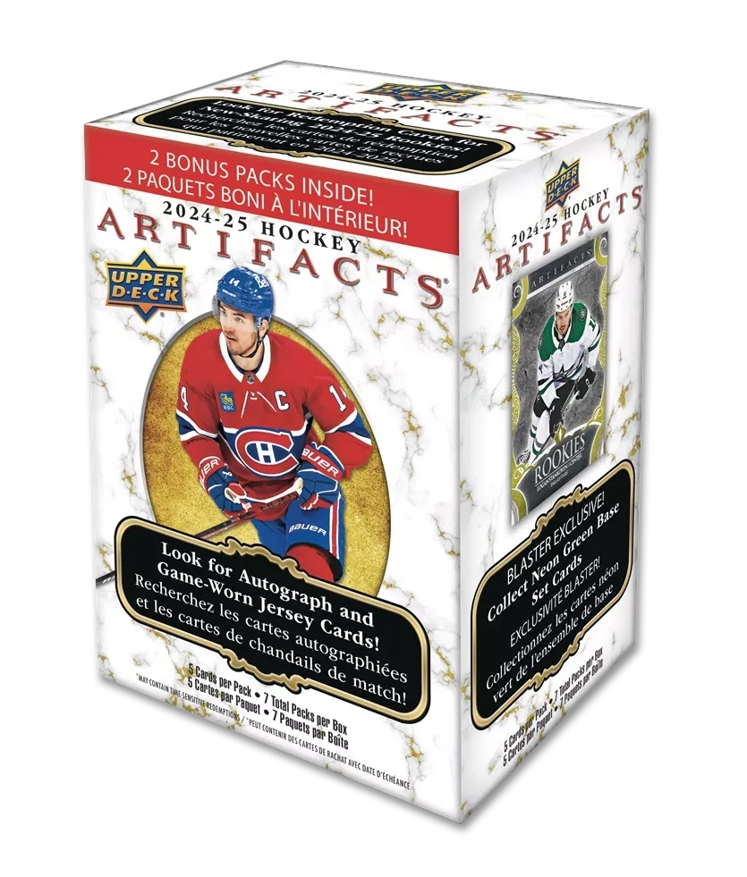 2024-25 Upper Deck Artifacts Blaster Box