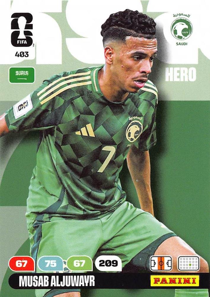 MUSAB AL-JUWAYR 2026 Panini FIFA World Cup