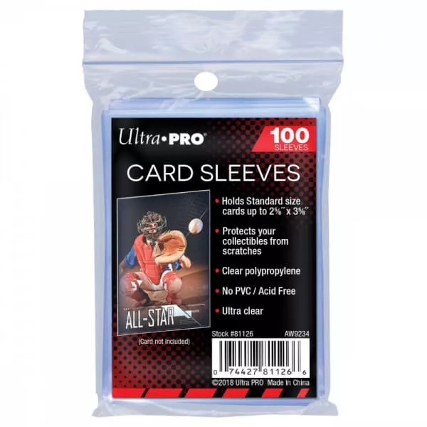 100 Ultra PRO Soft Sleeves