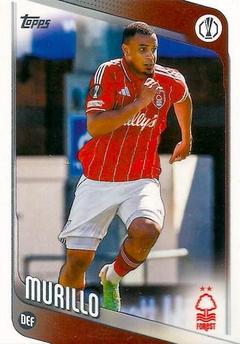 MURILLO 2025-26 Topps UEFA Club Competitions