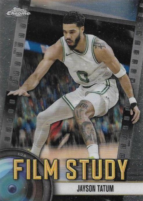 JAYSON TATUM 2024-25 Topps Chrome Film Study