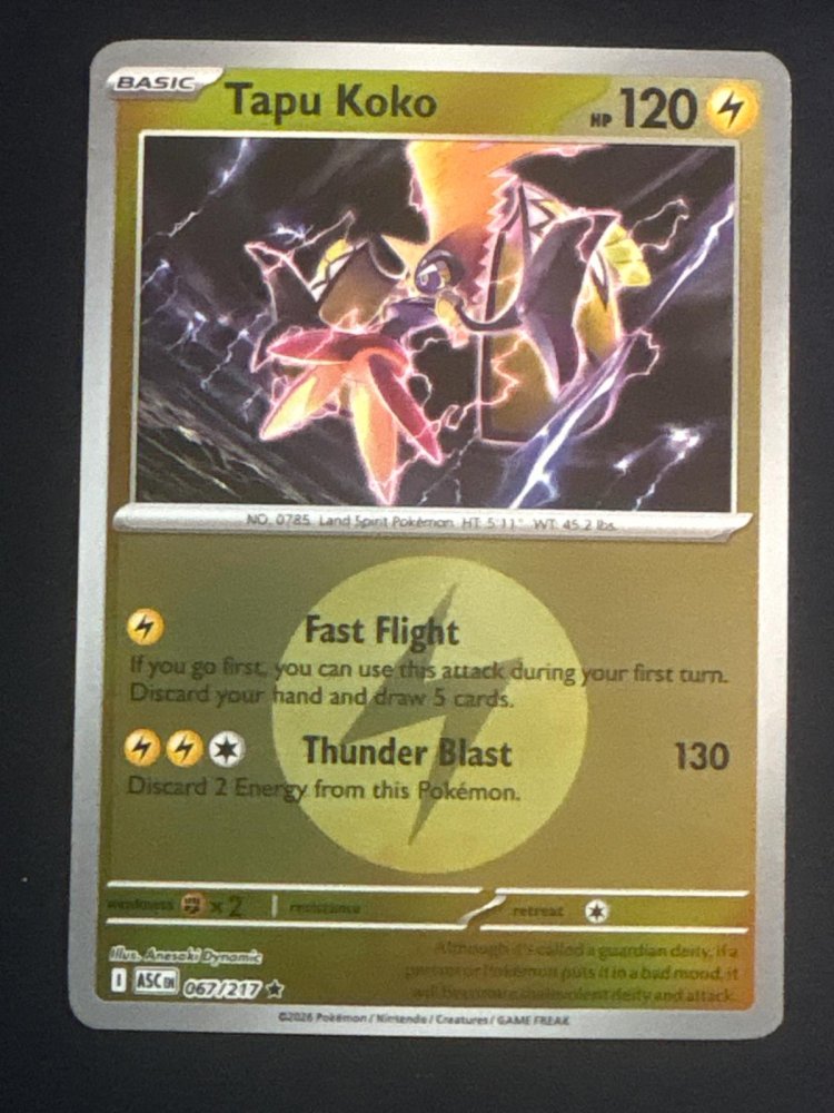 Tapu Koko 067/217 Ascended Heroes