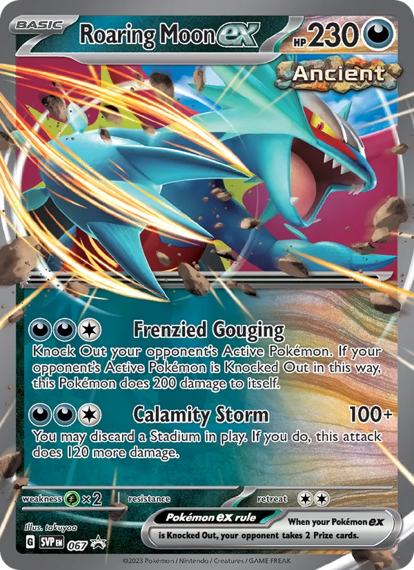 Roaring Moon ex – #067 – SVP Black Star Promos – holo – en