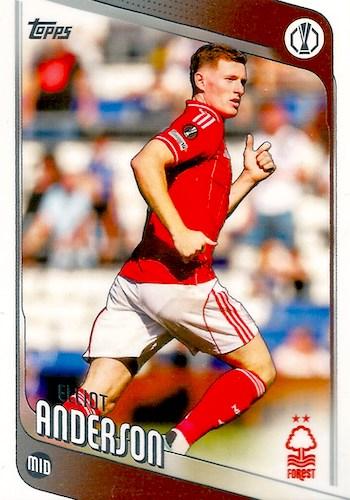 ELLIOT ANDERSON 2025-26 Topps UEFA Club Competitions