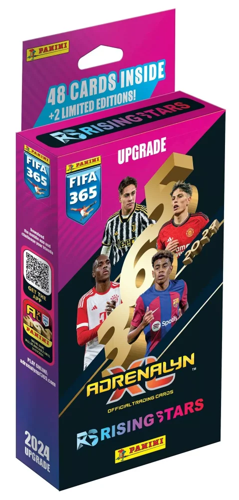 2023-24 PANINI FIFA 365 ADRENALYN Rising Stars Upgrade