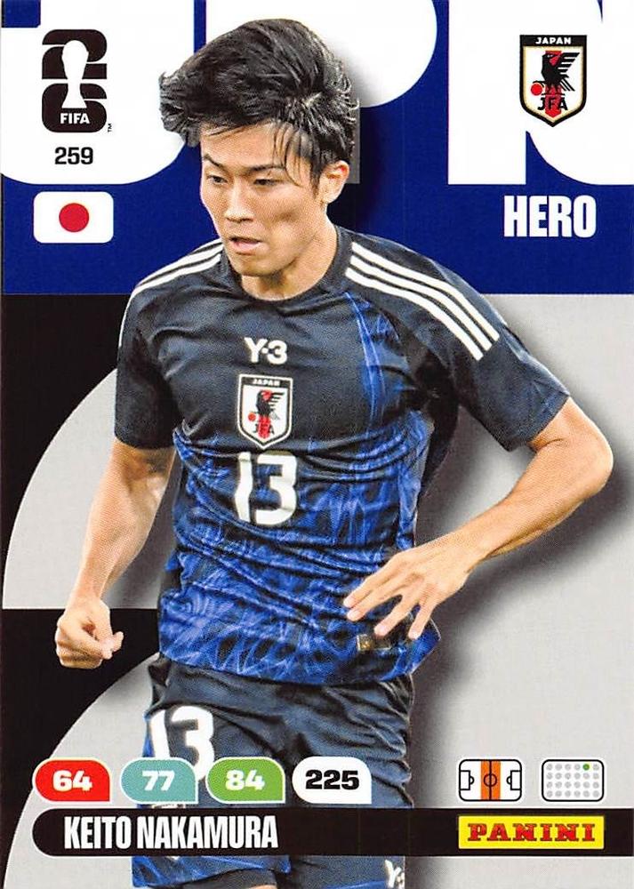 KEITO NAKAMURA 2026 Panini FIFA World Cup