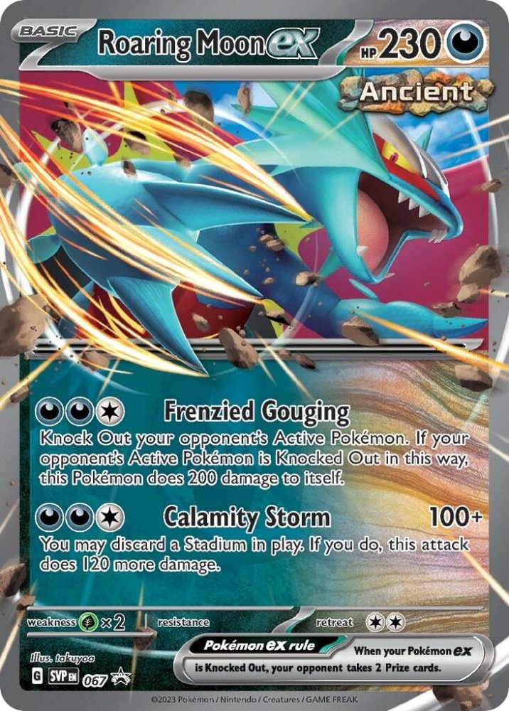 Pokémon Jumbo karta – Roaring MOON Ex