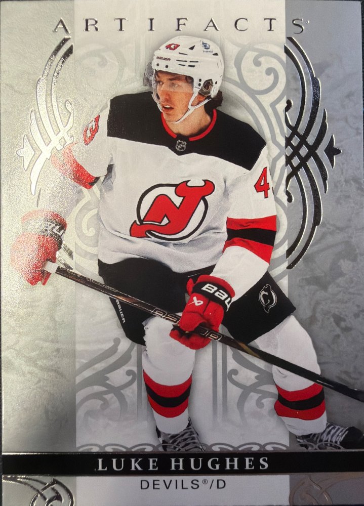 LUKE HUGHES #87 – 2026-27 Upper Deck Artifacts