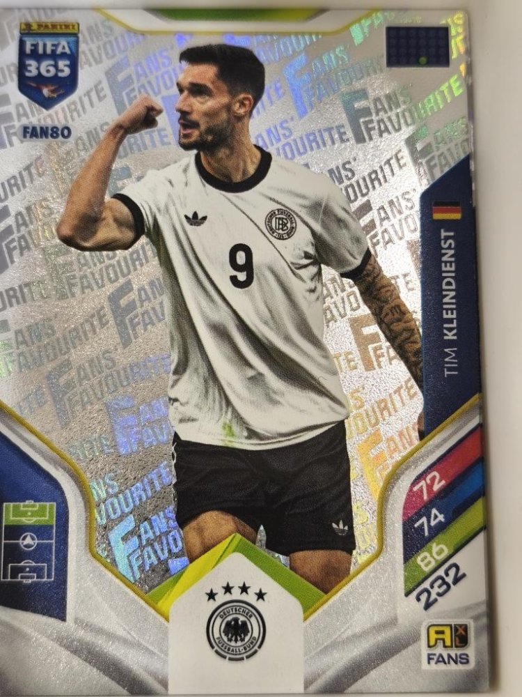 TIM KLEINDIENST FIFA 2026 Adrenalyn XL Fan Silver