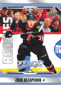 ZACK OSTAPCHUK 2024-25 Upper Deck MVP Rookies – Base