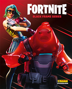 FORTNITE samolepicí album Black Frames