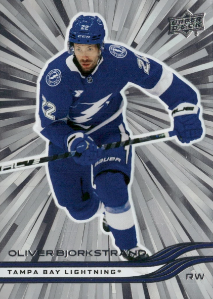 OLIVER BJORKSTRAND 2025-26 Upper Deck Extended Outburst