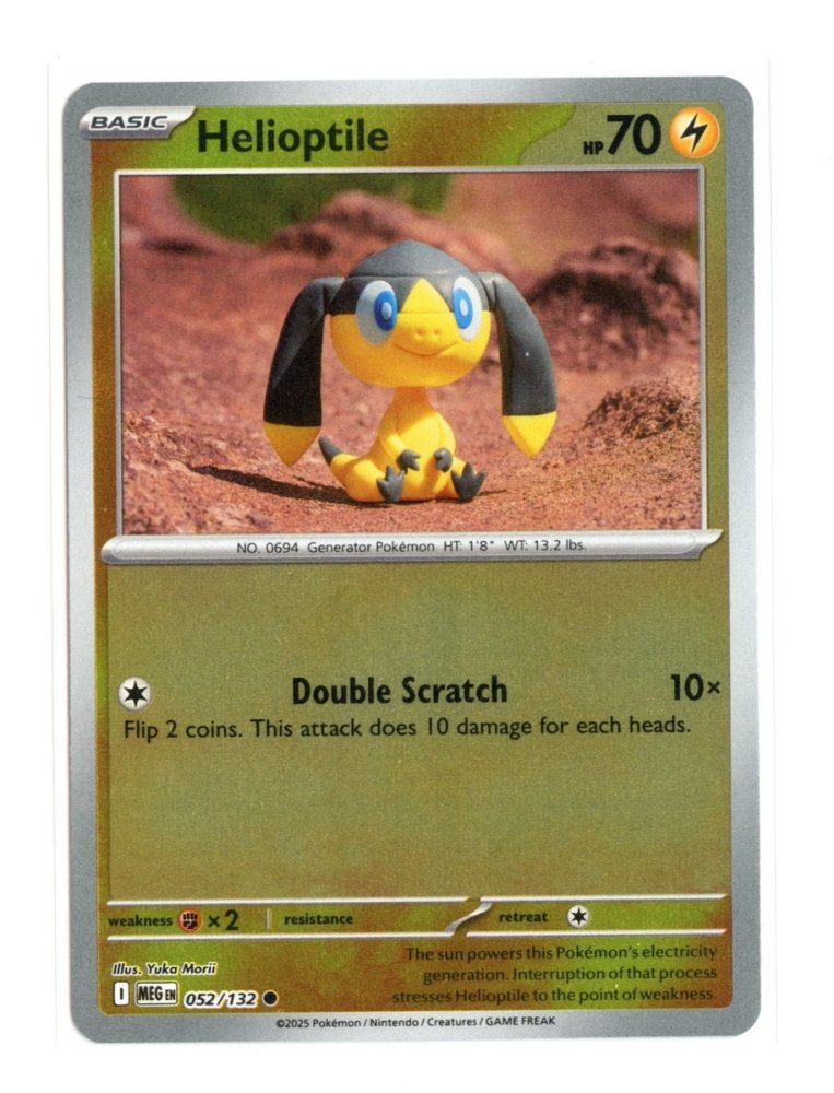 Helioptile 052/132 Mega Evolution