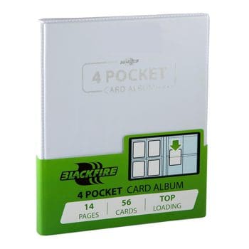 Blackfire 4 Pocket albem na karty A5 – bílé