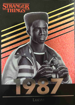 This is your Story STRANGER THINGS - Lucas 1987 FOIL