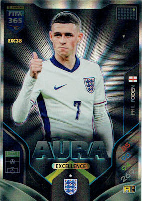 PHIL FODEN PANINI FIFA 365 Adrenalyn XL 2026 AURA