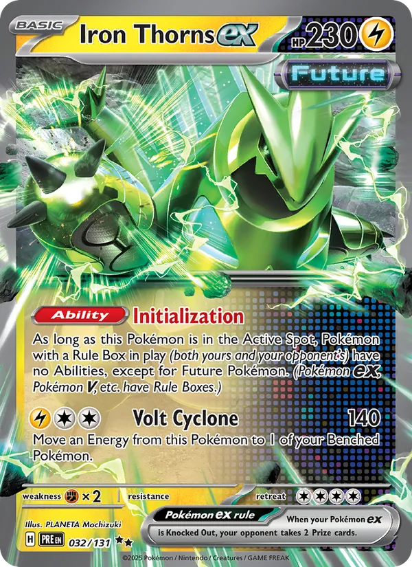 Iron Thorns ex – #032 – Prismatic Evolutions – holo – en