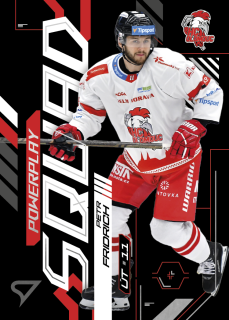 PETR FRIDRICH 24-25 SportZoo Série2 Tipsport ELH Powerplay Squad – 2024-25 – Insert