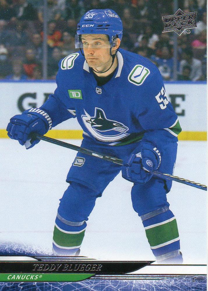 TEDDY BLUEGER 2024-25 UD Series 2 Hockey