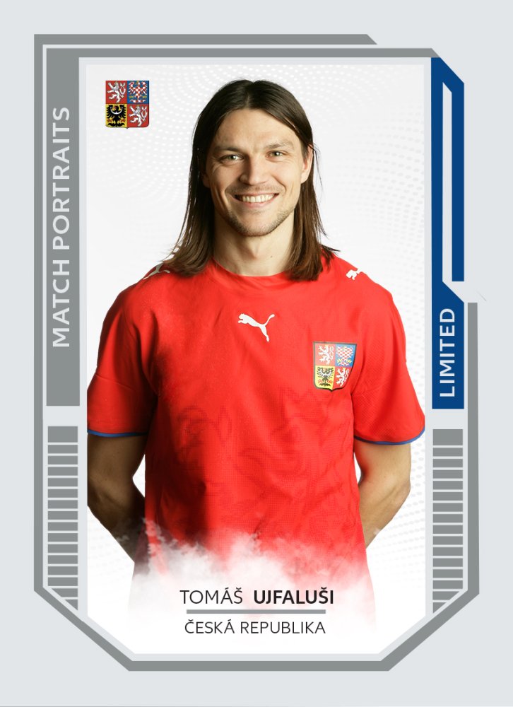 TOMÁŠ UJFALUŠI 2022 Repre v Srdcích Match Portraits – 2021-22 – Insert