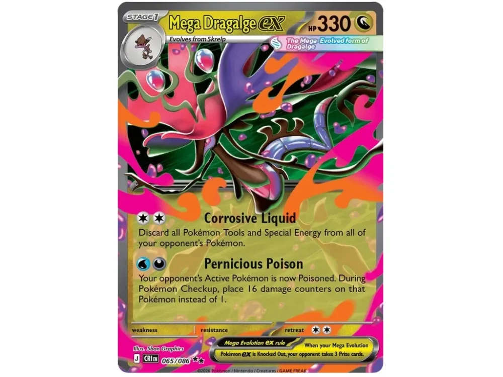Mega Dragalge 065/086 Chaos Rising