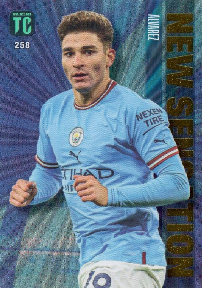 Julian Alvarez 2023 Panini Top Class New Sensation