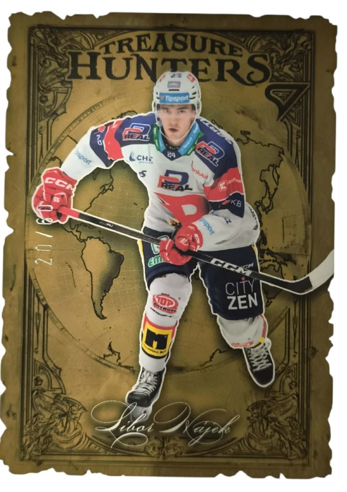 LIBOR HÁJEK SportZoo 2025-26 II.serie Treasure Hunter Dark Gold 20/60