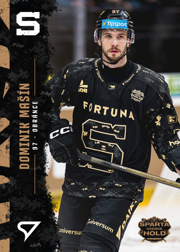 DOMINIK MAŠÍN 2025-26 SportZoo Sparta Vzdáva Hold