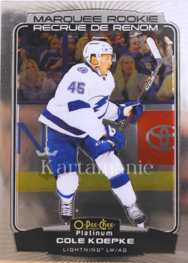 COLE KOEPKE 22-23 O-PEE-CHEE Platinum-MARQUEE ROOKIE