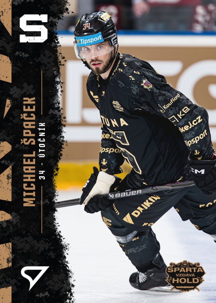 MICHAEL ŠPAČEK 2025-26 SportZoo Sparta Vzdáva Hold