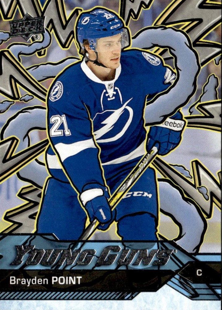 BRAYDEN POINT 24-25 UD Hockey Série2 Young Guns Renewed