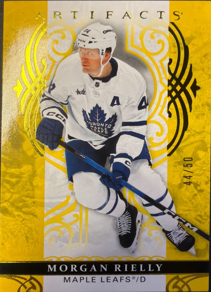 Morgan Rielly #81 – 2026-27 Upper Deck Artifacts Yellow 44/50