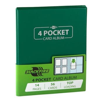 Blackfire 4 Pocket albem na karty A5 – zelené
