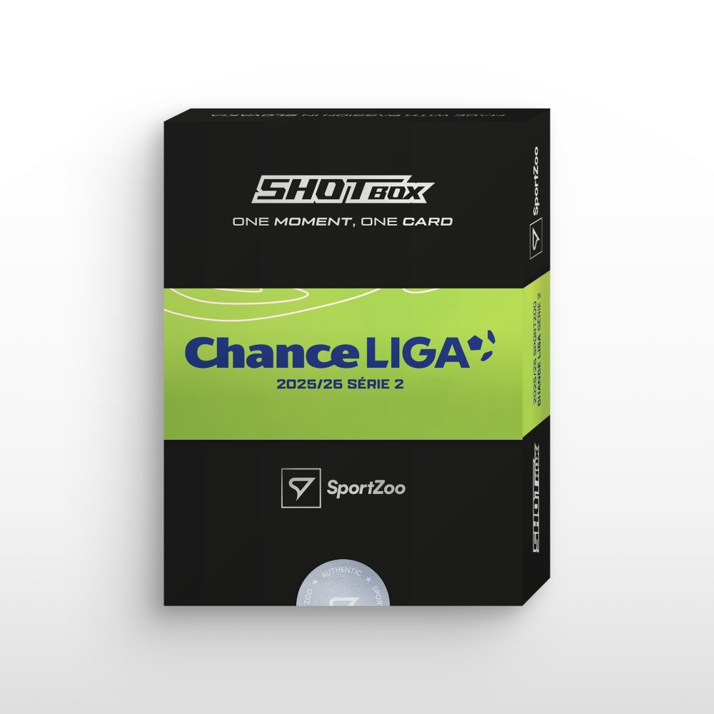 Shot box - fotbalové kartičky SportZoo Chance Liga 2025/26 - 2. série
