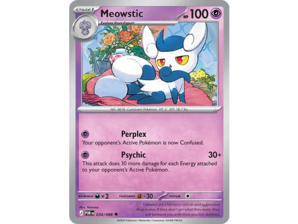 Meowstic 034/088 Perfect Order – Nintendo