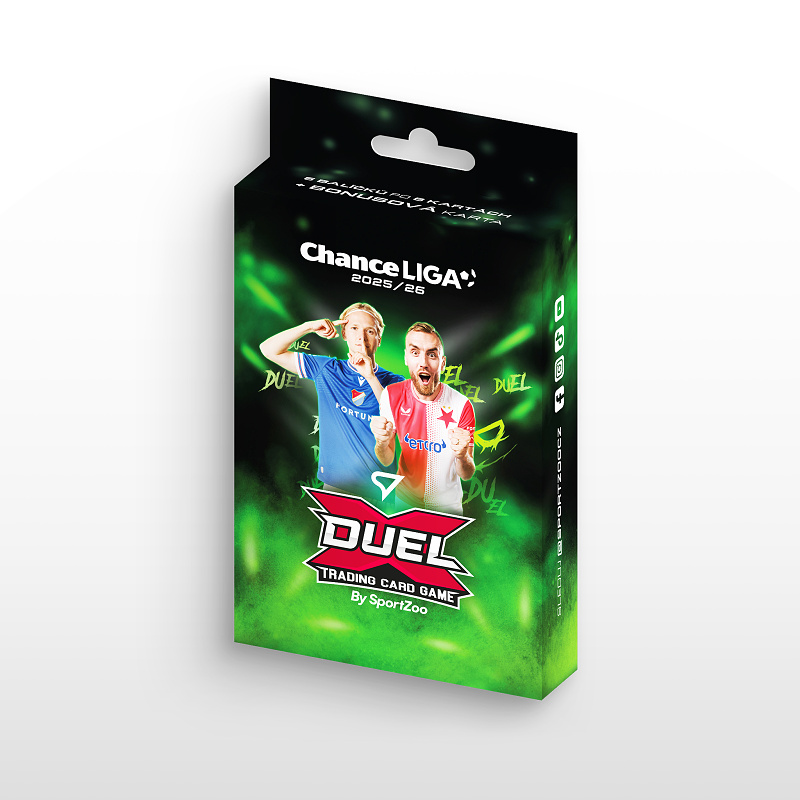 Chance Liga 2025/26 TCG Duel SportZoo Booster box (6 balíčků)