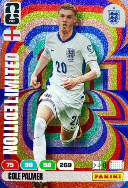 COLE PALMER 2026 Panini FIFA World Cup LIMITED EDITION