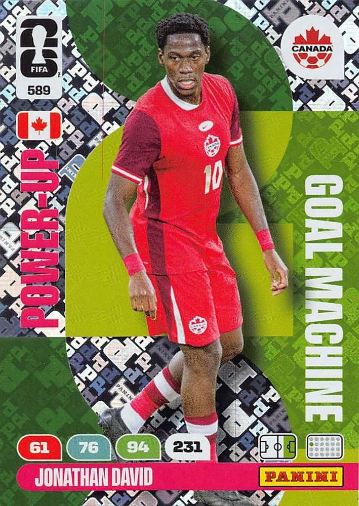 JONATHAN DAVID 2026 Panini FIFA World Cup