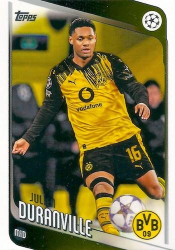 JULIEN DURANVILLE 2025-26 Topps UEFA Club Competitions – Base